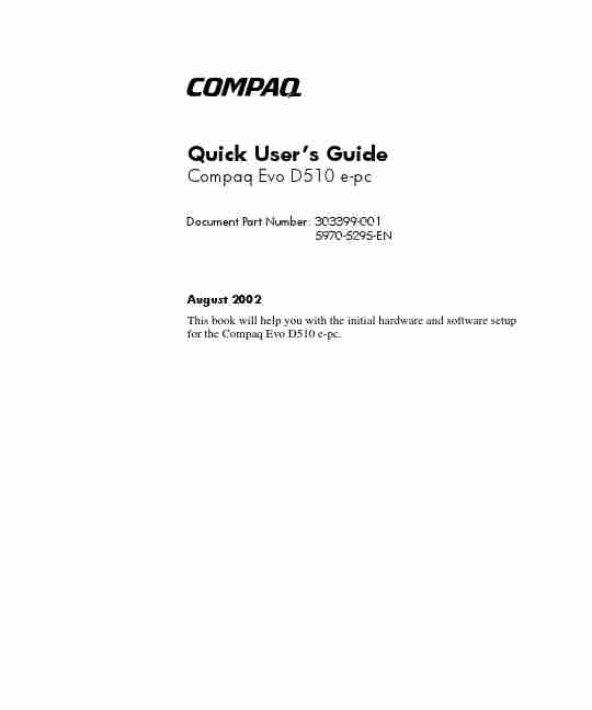 Compaq Personal Computer D510 e-pc-page_pdf